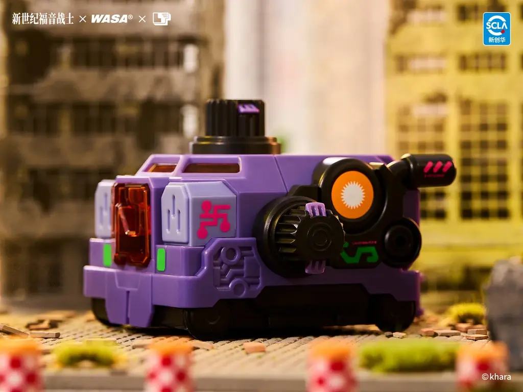 海外アートトイブランドWASATOYとエヴァンゲリオンがコラボ最新作！列車型の合体ロボットデザインで、ブラインドボックストイとして日本上陸！ 画像 5