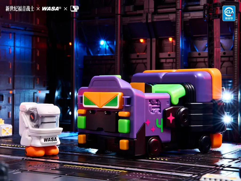 海外アートトイブランドWASATOYとエヴァンゲリオンがコラボ最新作！列車型の合体ロボットデザインで、ブラインドボックストイとして日本上陸！ 画像 8