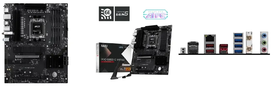 MSI、Amazon限定発売のB850 / B840マザーボード　「PRO B850-S WIFI6E」、「B840M GAMING WIFI6E」を発売 画像 1