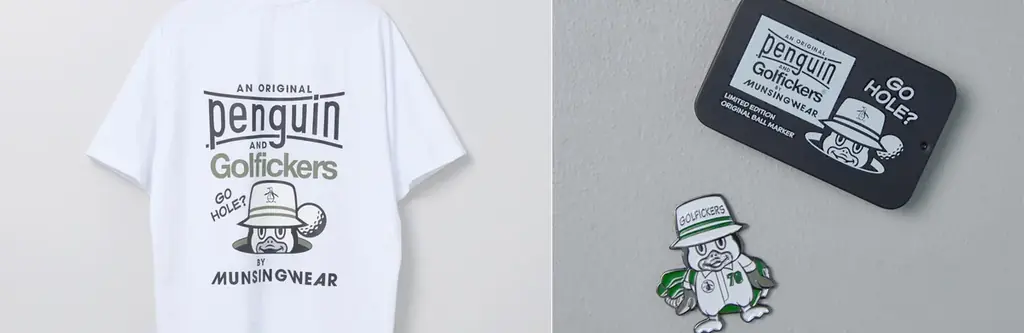 「ペンギン バイ マンシングウェア」とGolfickersが初のコラボレーション　7月18日(金)より直営店、7月27日(日)より公式通販限定で発売 画像 3