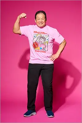 藤波辰爾×スージー甘金のアメコミ風Tシャツが7/11予約開始