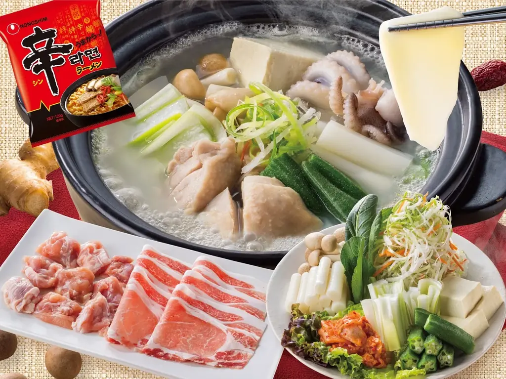 【今夏のしゃぶ葉は“参鶏湯風だし”が新登場!】韓国の“夏の定番”と“旨辛グルメ”で冷え対策 画像 2