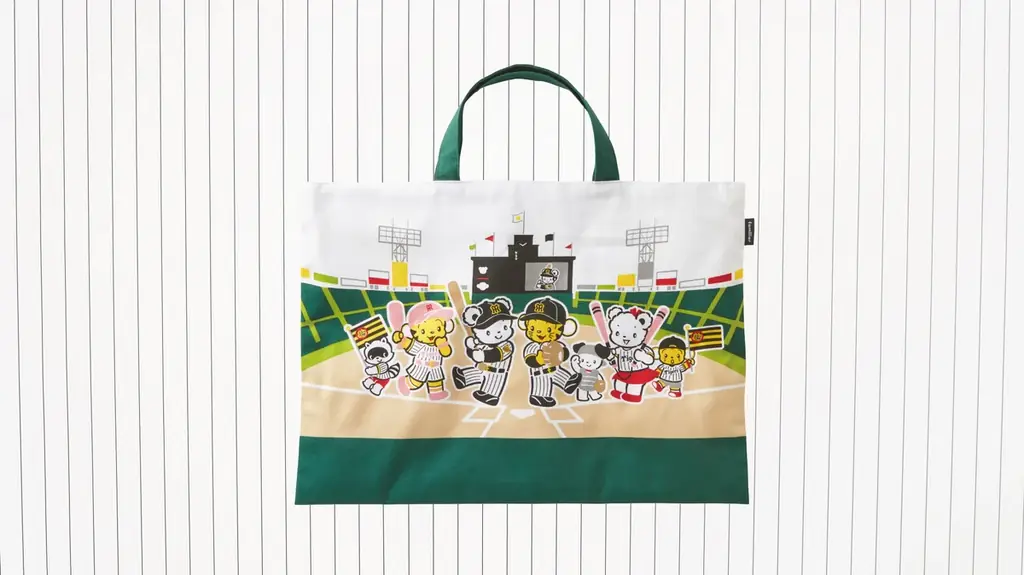 阪神　原口　ファミスタコラボバッグ 人気 ブランド チェック 阪神 原口 ファミスタコラボバッグ
