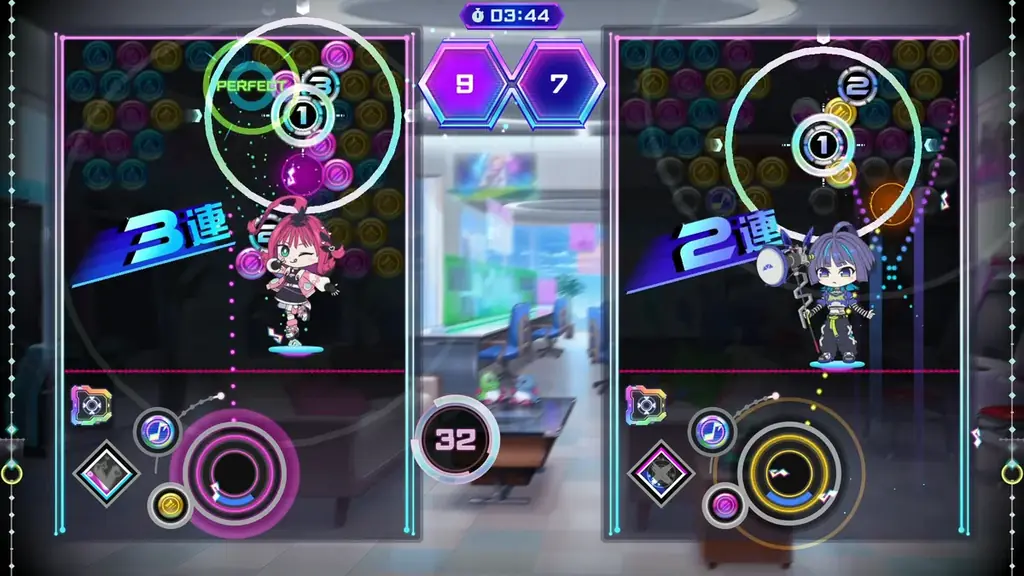 パズル×音ゲーの新次元MIX『QQQbeats!!!』2025年秋、Nintendo Switch™ 専用ソフトで発売決定！超没頭のノれるパズル！新次元のゲーム体験がここに！ 画像 2