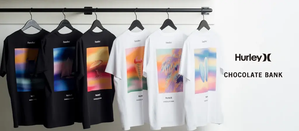 2025年バンクの”夏のアムール” は【POOL】がコンセプト。水際で映えるHurleyとのコラボTシャツや毎日新たな味わいに出会える30種もの日替わりスイーツが勢揃い！ 画像 6