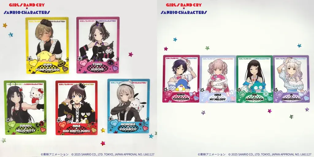 「ガールズバンドクライ×サンリオキャラクターズ」POP-UP SHOPが7月11日より開催! 新作コラボグッズが盛りだくさん!! 画像 6
