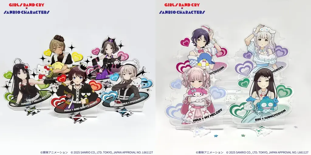 「ガールズバンドクライ×サンリオキャラクターズ」POP-UP SHOPが7月11日より開催！　新作コラボグッズが盛りだくさん!! 画像 8