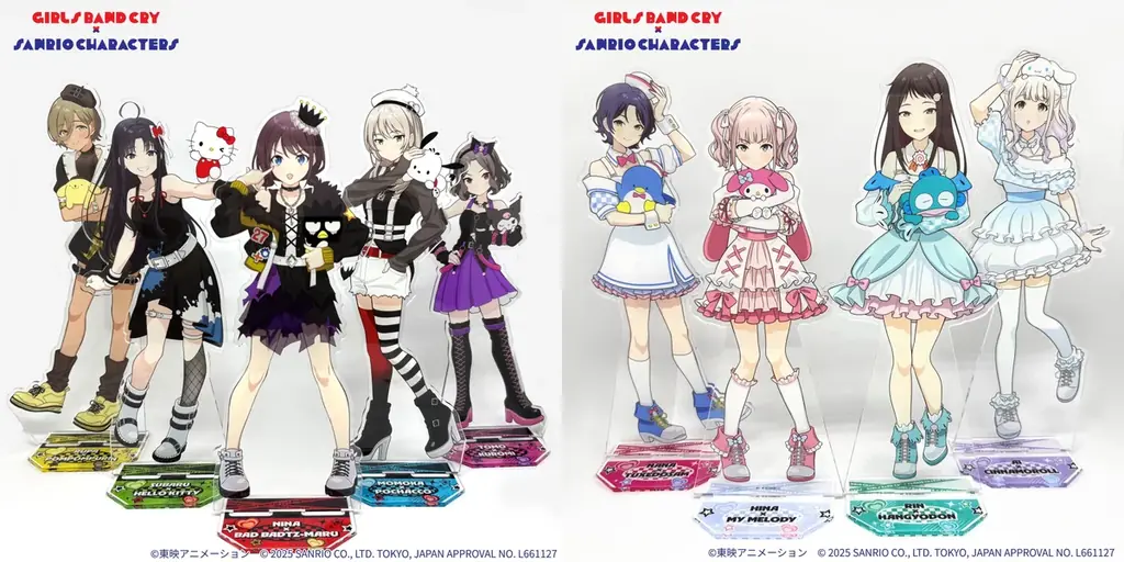 「ガールズバンドクライ×サンリオキャラクターズ」POP-UP SHOPが7月11日より開催！　新作コラボグッズが盛りだくさん!! 画像 9