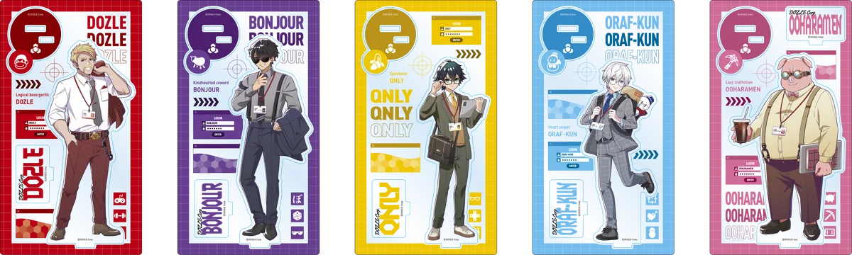 【イオン限定】大人気ゲーム実況グループ「ドズル社」の公式グッズを７月２６日（土）新発売 画像 8