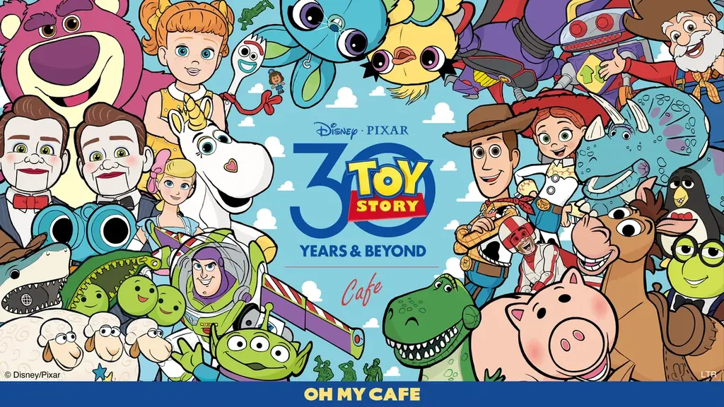 ディズニー&ピクサーのアニメーション映画『トイ・ストーリー』の30周年をお祝いするスペシャルなカフェが東名阪に登場！「トイ・ストーリー」OH MY CAFE期間限定オープン！！ 画像 2