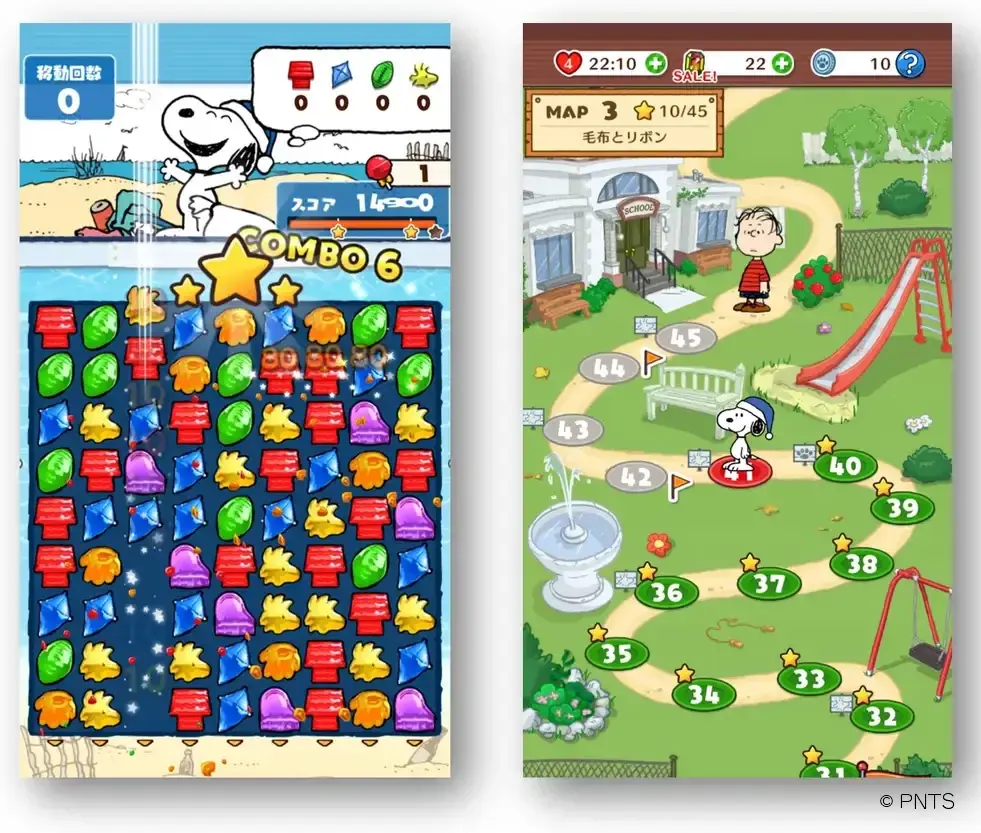 パズルアプリ『スヌーピードロップス』がビーチクリーンイベント『BLUE SANTA』とのコラボイベント＜第２弾＞を開催！ 画像 2