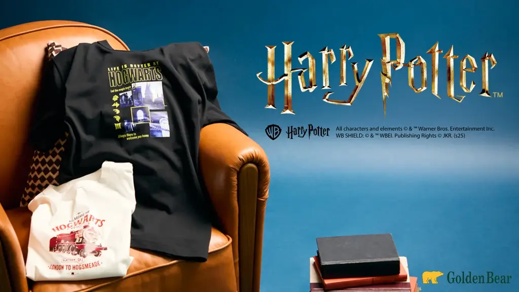 Harry Potter Collection by Golden Bear グラフィックTシャツを発売 画像 1