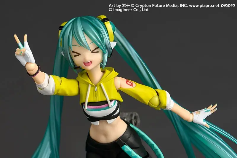 アメイジング・ヤマグチでミクササイズ！『初音ミク』がスポーティなトレーニングウェア姿で立体化。あみあみにて予約受付中。 画像 13