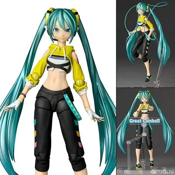 アメイジング・ヤマグチでミクササイズ!『初音ミク』がスポーティなトレーニングウェア姿で立体化。あみあみにて予約受付中。 画像 2
