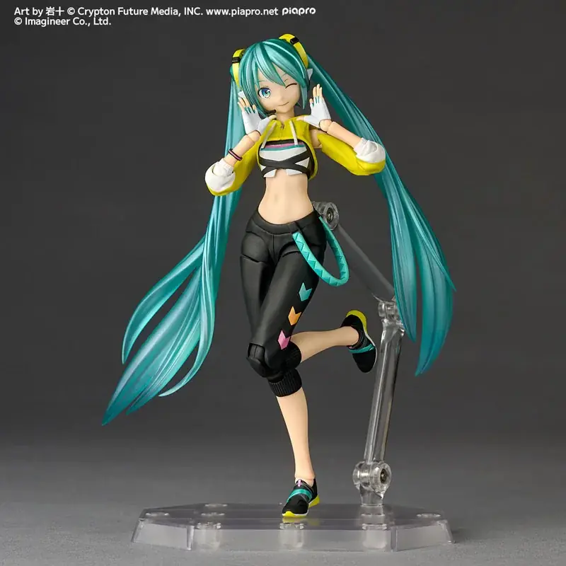 アメイジング・ヤマグチでミクササイズ！『初音ミク』がスポーティなトレーニングウェア姿で立体化。あみあみにて予約受付中。 画像 7