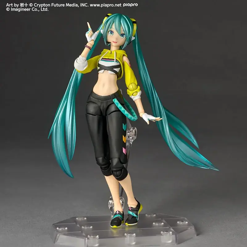 アメイジング・ヤマグチでミクササイズ！『初音ミク』がスポーティなトレーニングウェア姿で立体化。あみあみにて予約受付中。 画像 8