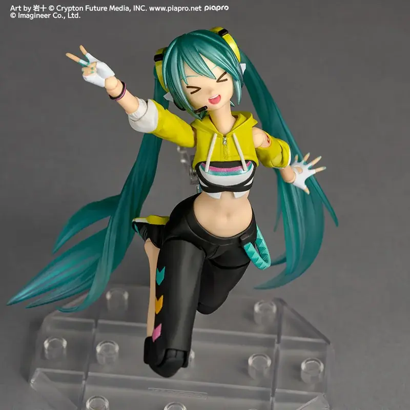 アメイジング・ヤマグチでミクササイズ！『初音ミク』がスポーティなトレーニングウェア姿で立体化。あみあみにて予約受付中。 画像 9