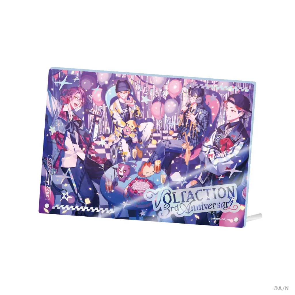 「VOLTACTION 3rd Anniversary」グッズを2025年7月13日(日)22時からにじストアにて販売開始！ 画像 6