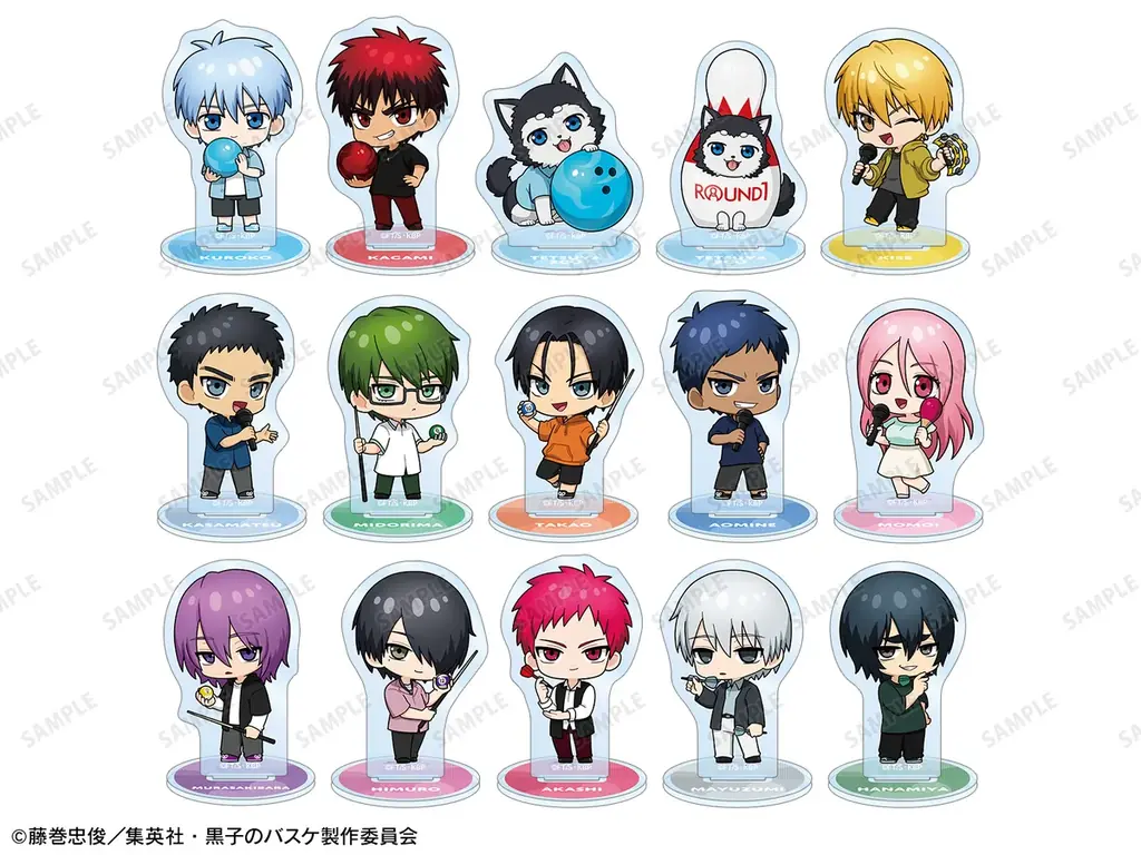 『黒子のバスケ』と「ROUND1」のコラボイベント「黒子のバスケ×ROUND1」が開催決定！ 画像 12
