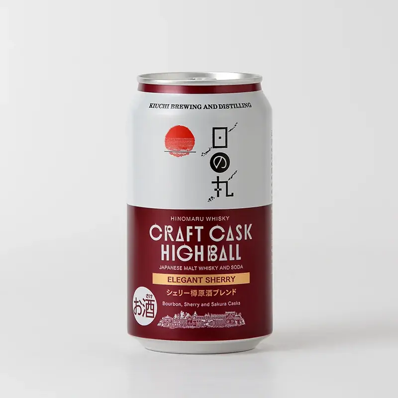 3種の原酒をブレンドした華やかな香りを愉しめる「日の丸ウイスキー クラフトカスクハイボール エレガントシェリー」数量限定発売 画像 2