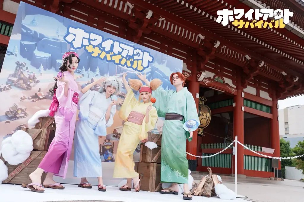 『ホワサバ』夏祭り開催！SHIBUYA109渋谷店＆浅草寺でゲームを開いて“ひんやり“サマー！ 画像 3