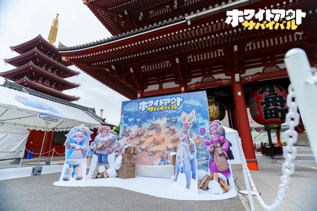 『ホワサバ』夏祭り開催!SHIBUYA109渋谷店&浅草寺でゲームを開いて“ひんやり“サマー! 画像 4