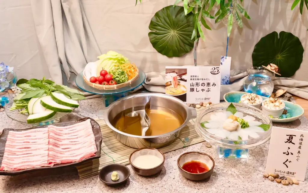 しゃぶしゃぶ温野菜が7月16日より夏限定の新メニューを発売