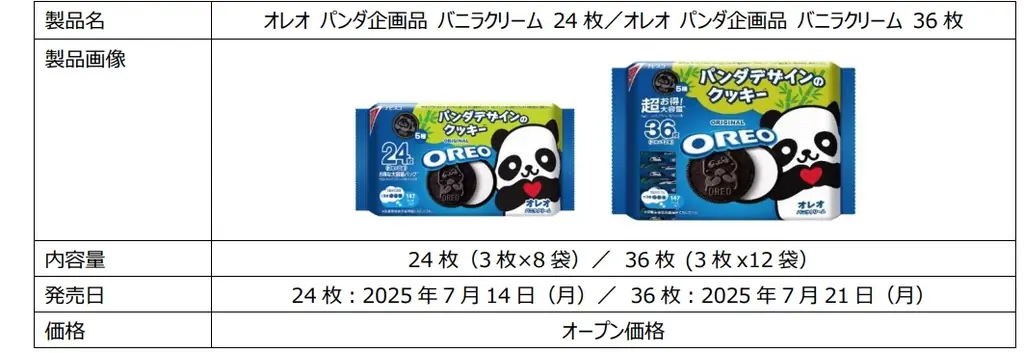パンダ好きに朗報！キュートなオレオが今年も期間限定で帰ってくる！「オレオ パンダ企画品 バニラクリーム」～見つけたら即買い！パンダオレオと、夏のおうち時間をハッピーに彩ろう～ 画像 12
