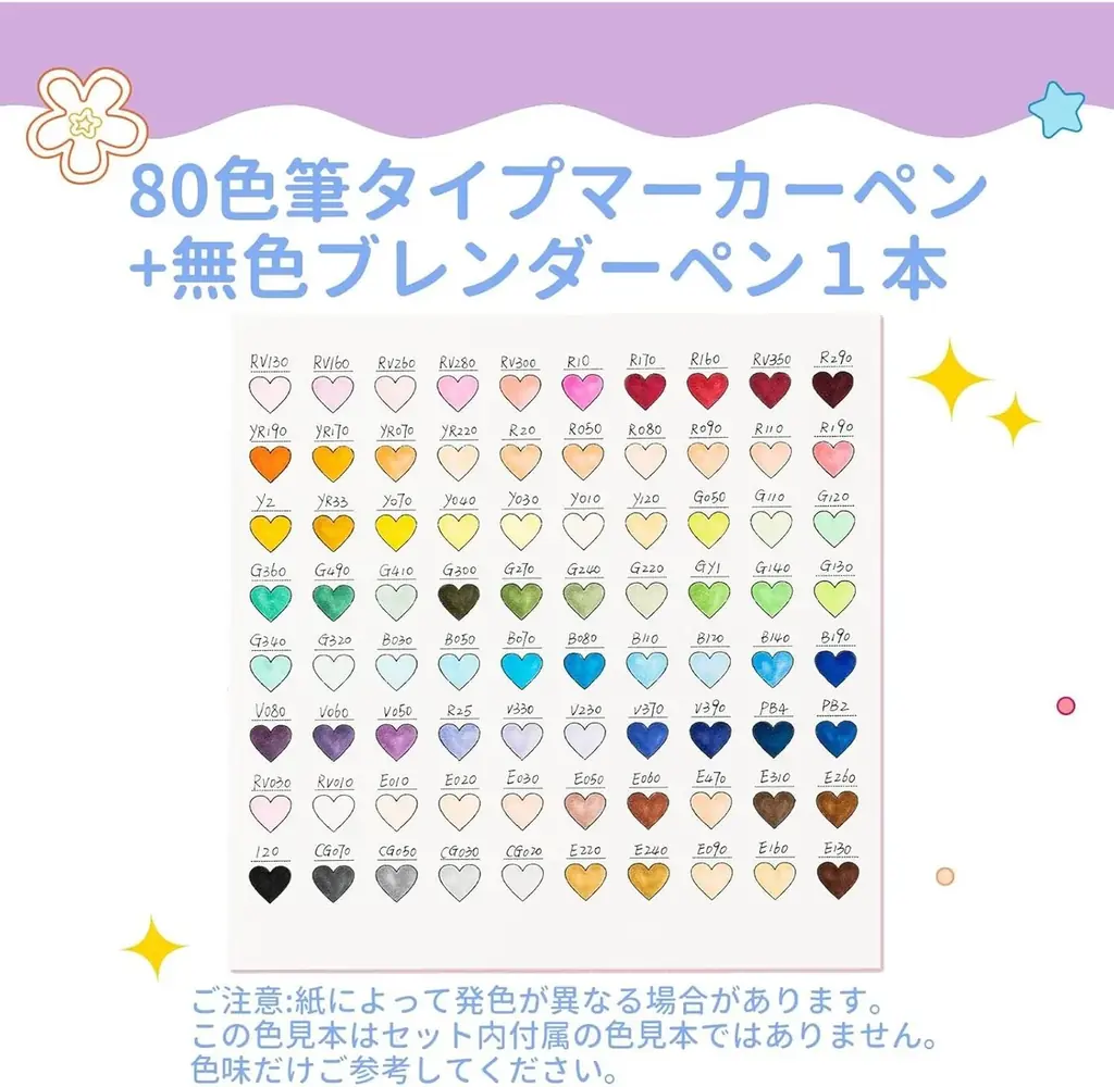 【SNSキャンペーン】Ohuhu＜イラストマーカー80色セット＞が当たる！プレゼントキャンペーンを実施中！ 画像 5