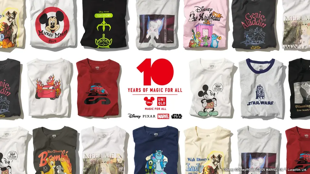 ユニクロ×ディズニー「MAGIC FOR ALL」10周年記念コレクションが8月4日発売