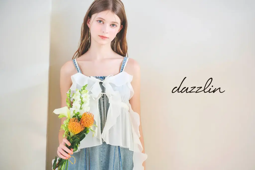 「dazzlin(ダズリン)」モデル、美容系クリエイターの吉田朱里さんとの共同開発をした “コスメティックウェア”を発表 画像 15