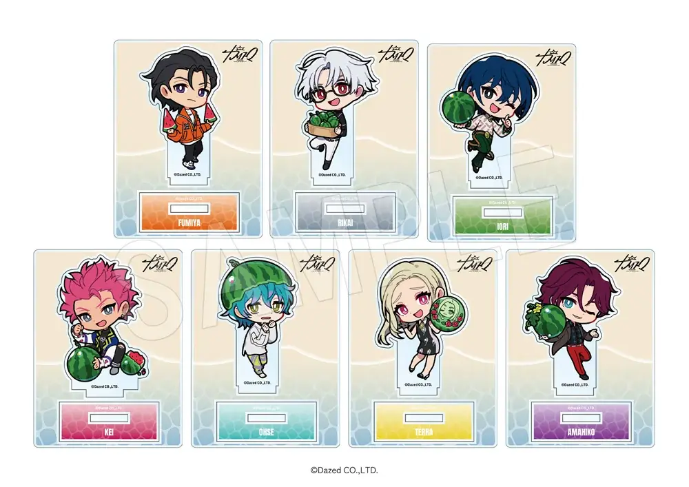 超人的シェアハウスストーリー『カリスマ』のファミリーマート限定グッズが発売！描き起こしミニキャライラストを使用した「トレーディング缶バッジ」「トレーディングアクリルスタンド」が登場！ 画像 3