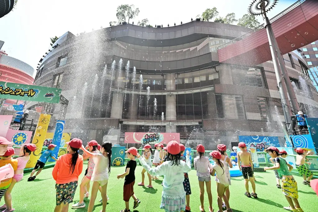 7月19日(土)から開催!「スプラトゥーン3 × キャナルシティ博多 キャナリ、イカした夏休み」体験型噴水アトラクションやポップアップストアなど盛りだくさん! 画像 2