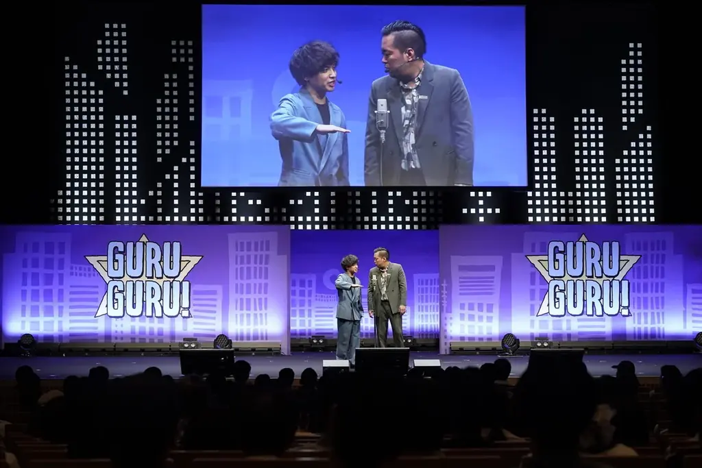 エバース町田のそっくりさん登場&ダウ90000蓮見がギャグを全力披露! さらに、IS:SUEの新曲初披露も。J-WAVE『GURU GURU!』初の番組イベントを開催【オフィシャルレポート】 画像 4