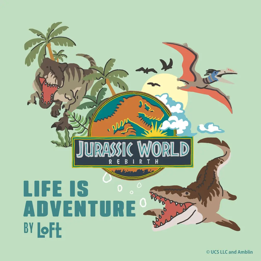 【ロフト】大人気映画シリーズ最新作『ジュラシック・ワールド／復活の大地』8/8公開記念「LIFE is ADVENTURE by LOFT」！ 画像 1