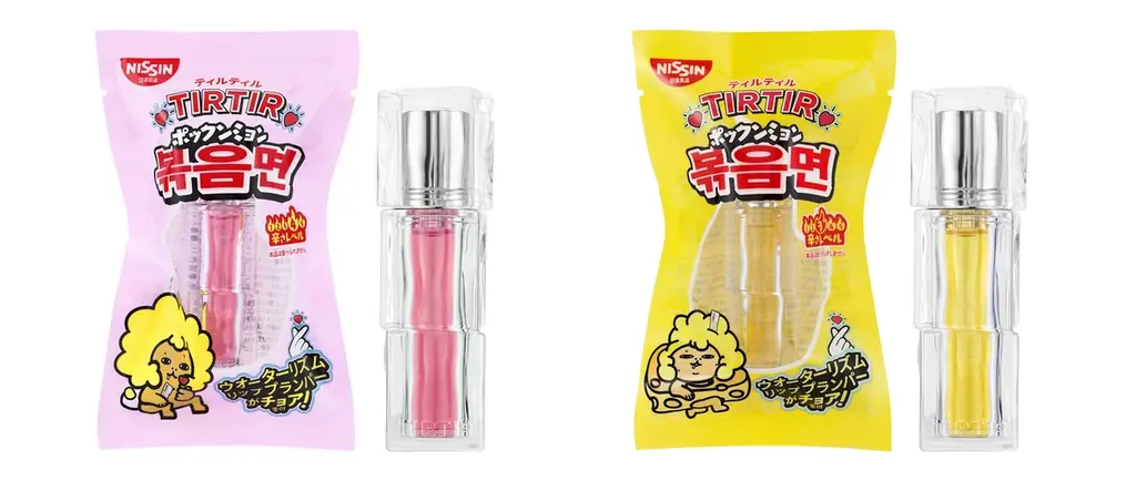 TIRTIRと日清食品が“塗る”ד食べる”ピリピリでコラボ! 画像 3