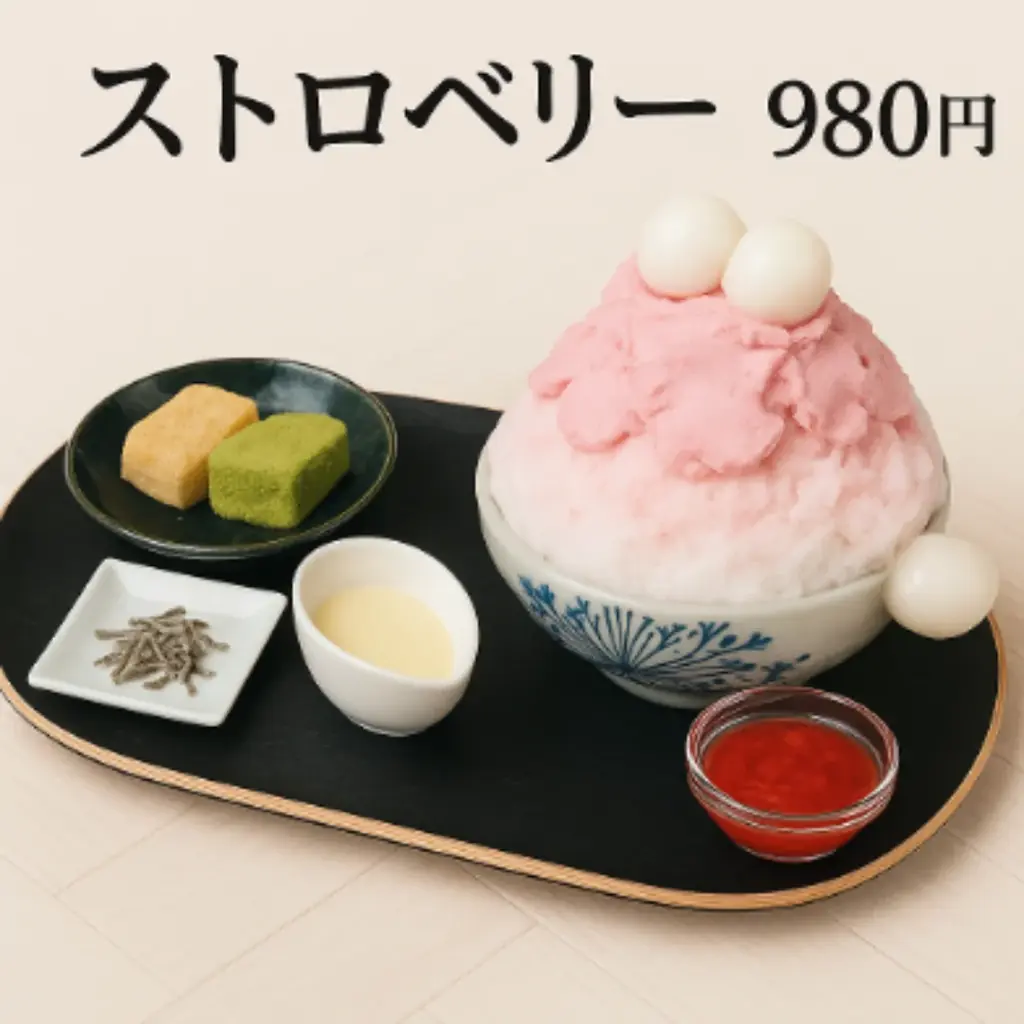 暑い夏にぴったり! わらび餅屋の挑戦 「新感覚かき氷」 画像 4