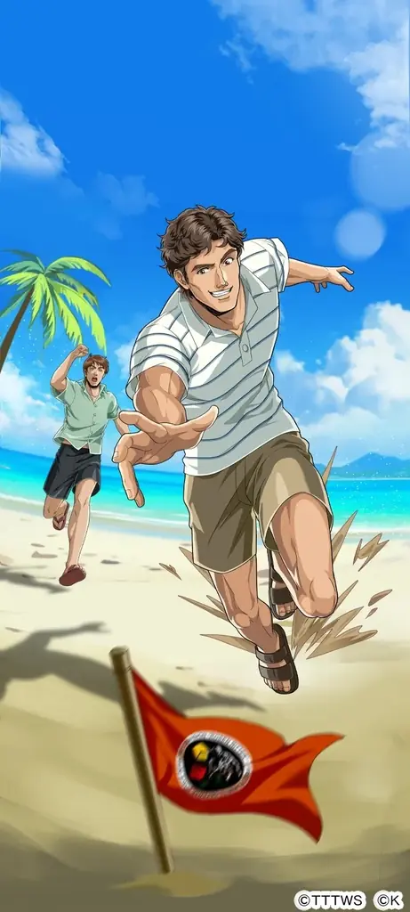 『銀河英雄伝説 戦いの輪舞曲』常夏の休息イベント開催!ミュラーとシェーンコップが描き下ろしイラストで登場! 画像 3