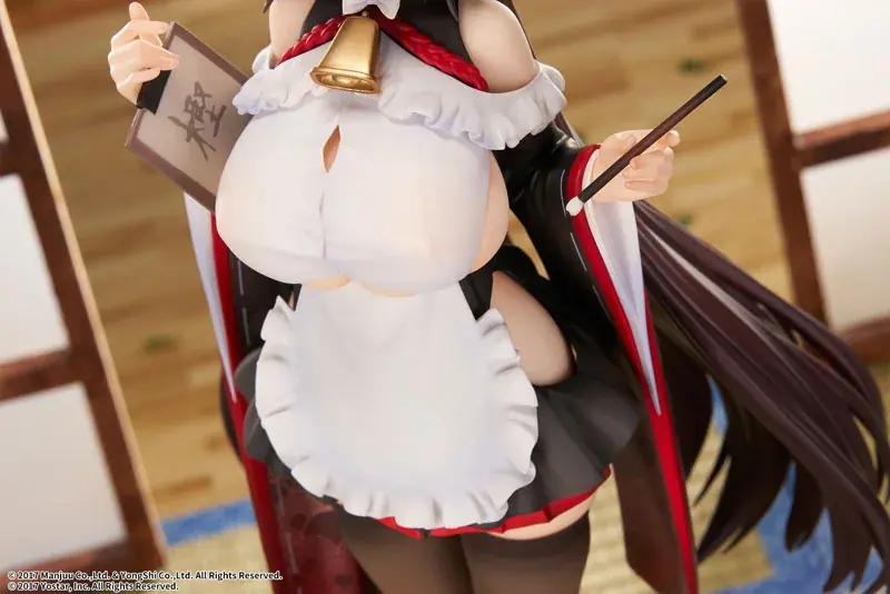『アズールレーン』より、重桜に所属する運送艦「樫野」が着せ替え「つまずきトラブルメイド」の姿でフィギュア化。 画像 16
