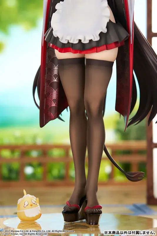 『アズールレーン』より、重桜に所属する運送艦「樫野」が着せ替え「つまずきトラブルメイド」の姿でフィギュア化。 画像 17