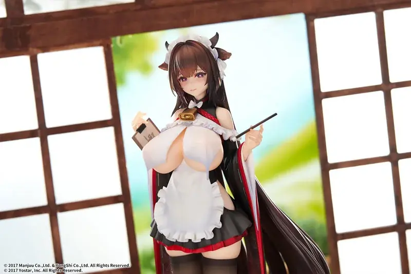 『アズールレーン』より、重桜に所属する運送艦「樫野」が着せ替え「つまずきトラブルメイド」の姿でフィギュア化。 画像 20
