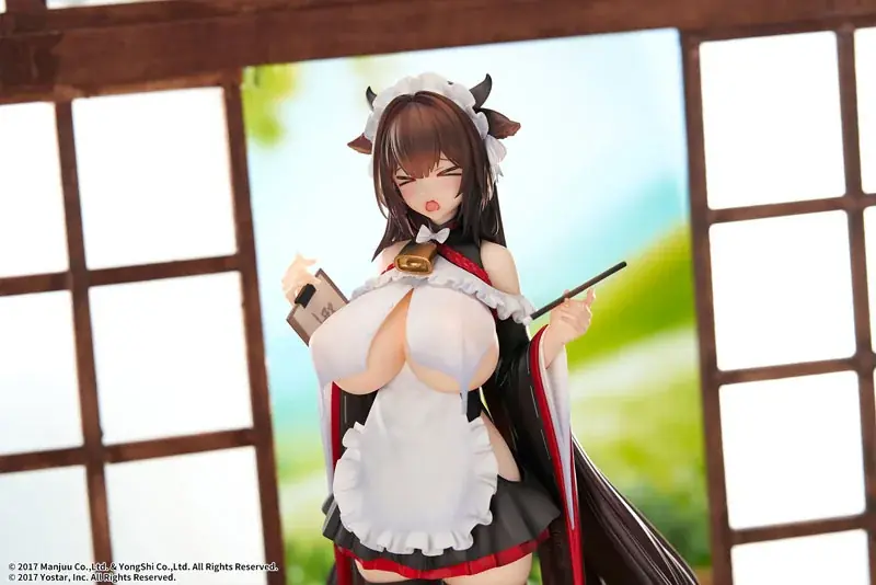 『アズールレーン』より、重桜に所属する運送艦「樫野」が着せ替え「つまずきトラブルメイド」の姿でフィギュア化。 画像 21