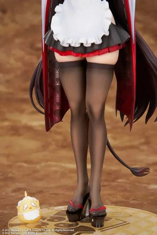 『アズールレーン』より、重桜に所属する運送艦「樫野」が着せ替え「つまずきトラブルメイド」の姿でフィギュア化。 画像 9