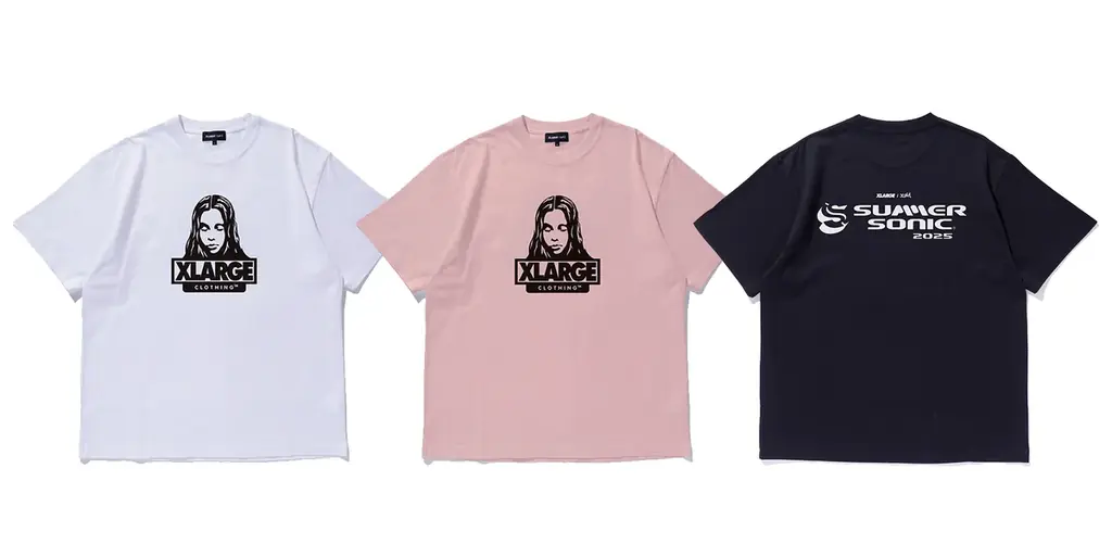 SUMMER SONIC EXCLUSIVE COLLABO COLLECTION 〜Beyond The Street〜 第1弾 SUMMER SONIC × XLARGE × X-girl 画像 2
