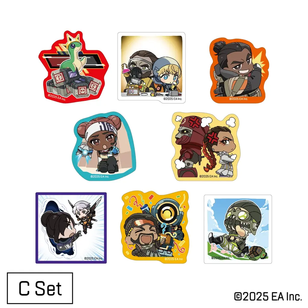 APEX ステッカー まとめ売りセット APEX LEGENDS」ステッカー付きタブレットケースが登場！人気の