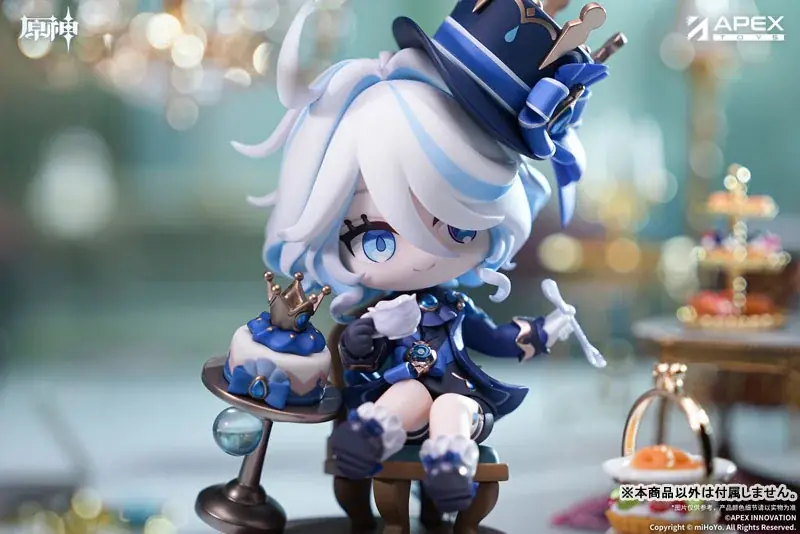 『原神』より、「フリーナ・甘い午後の讃美歌 ちびキャラフィギュア」が登場。あみあみにて予約受付中。 画像 12