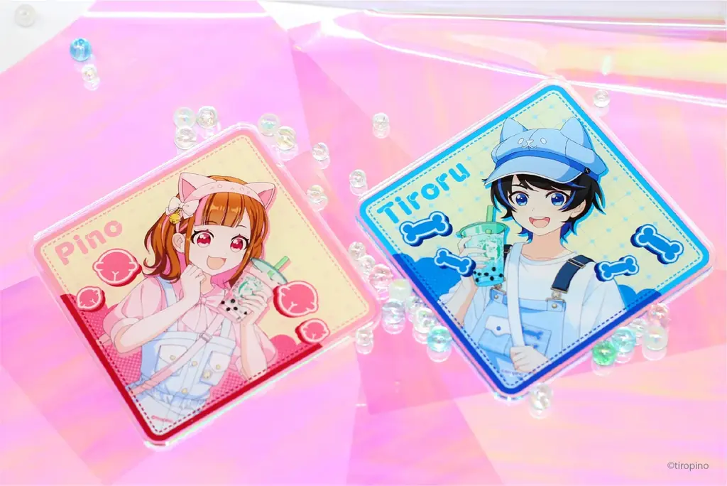 大人気ゲーム実況グループ「ちろぴの」×タピオカドリンクのお店「BullPulu」のコラボグッズが８月１日（金）より販売決定！ 画像 12