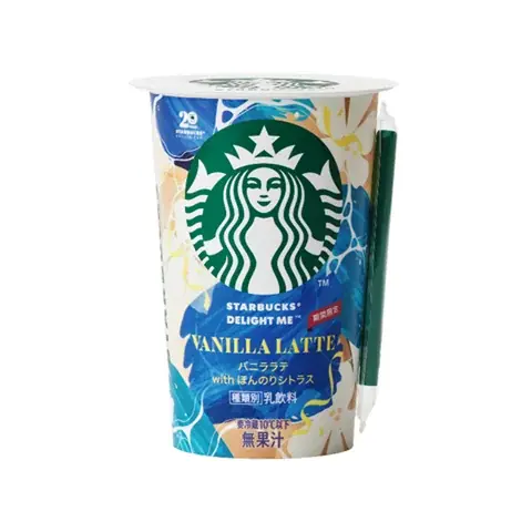 スターバックス® チルドカップに新たなシリーズが登場「スターバックス® DELIGHT ME™ バニララテ with ほんのりシトラス」7月22日(火)より期間限定発売 画像 2