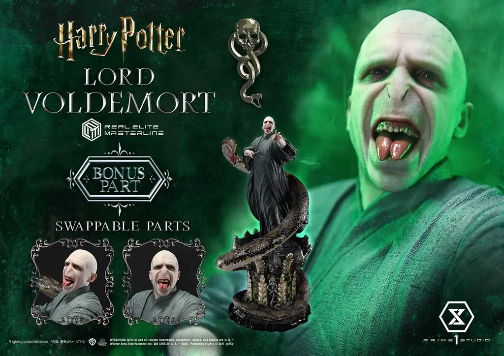 映画『ハリー・ポッター』シリーズより、ヴォルデモート卿の1/4スケールスタチューが登場 画像 11