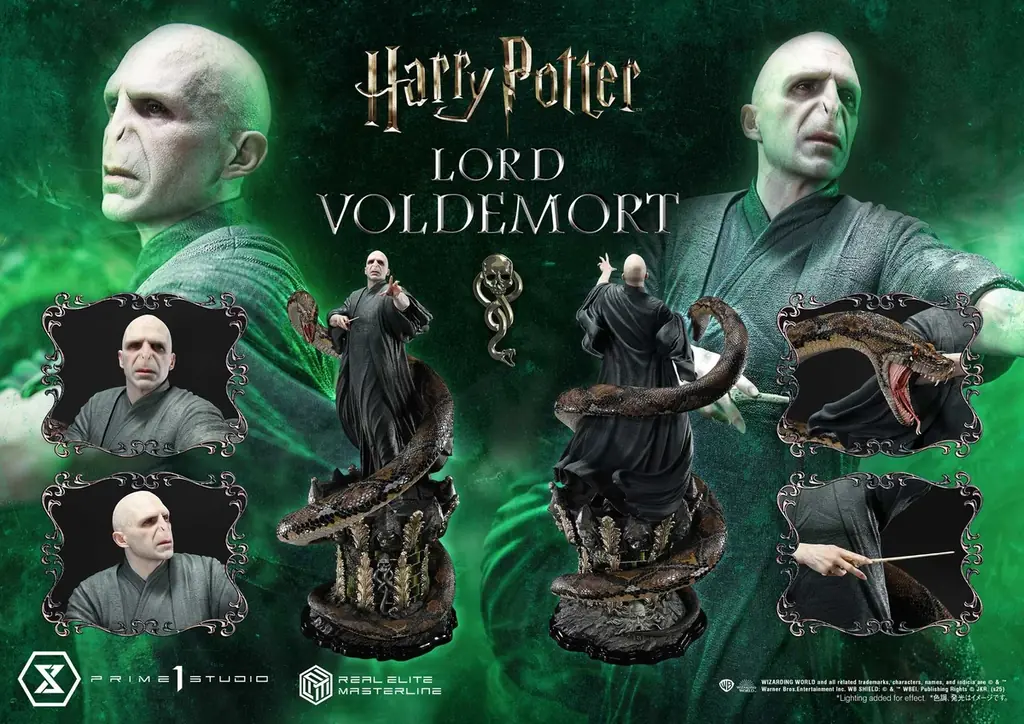 映画『ハリー・ポッター』シリーズより、ヴォルデモート卿の1/4スケールスタチューが登場 画像 13